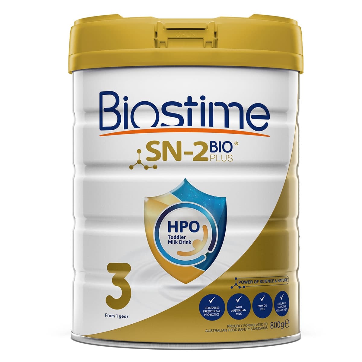 Biostime SN-2 Bio Plus HPO Toddler Milk Drink 1+years - 800g