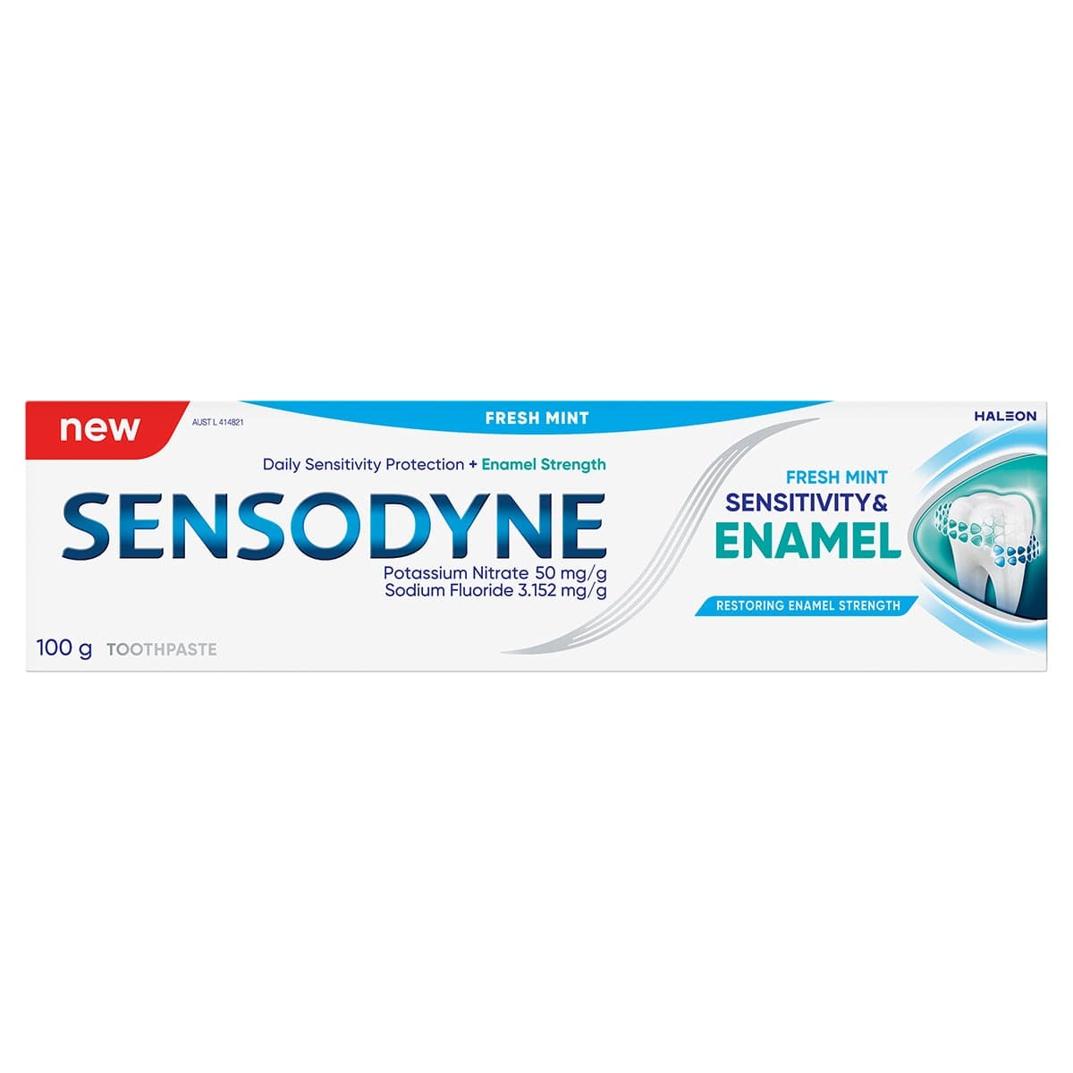Sensodyne Sensitivity & Enamel Toothpaste Fresh Mint 100g