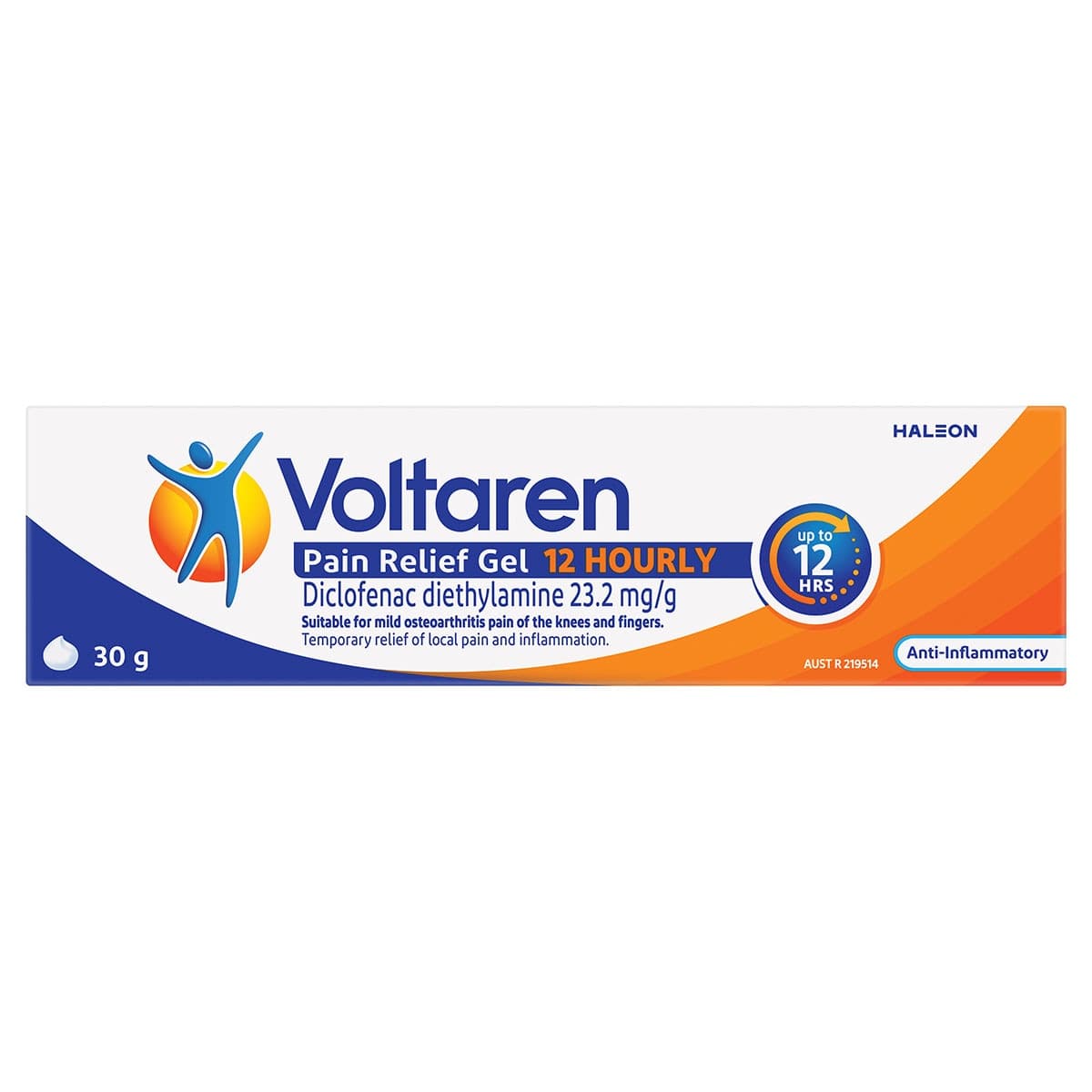 Voltaren Pain Relief Gel 12 Hourly 30g