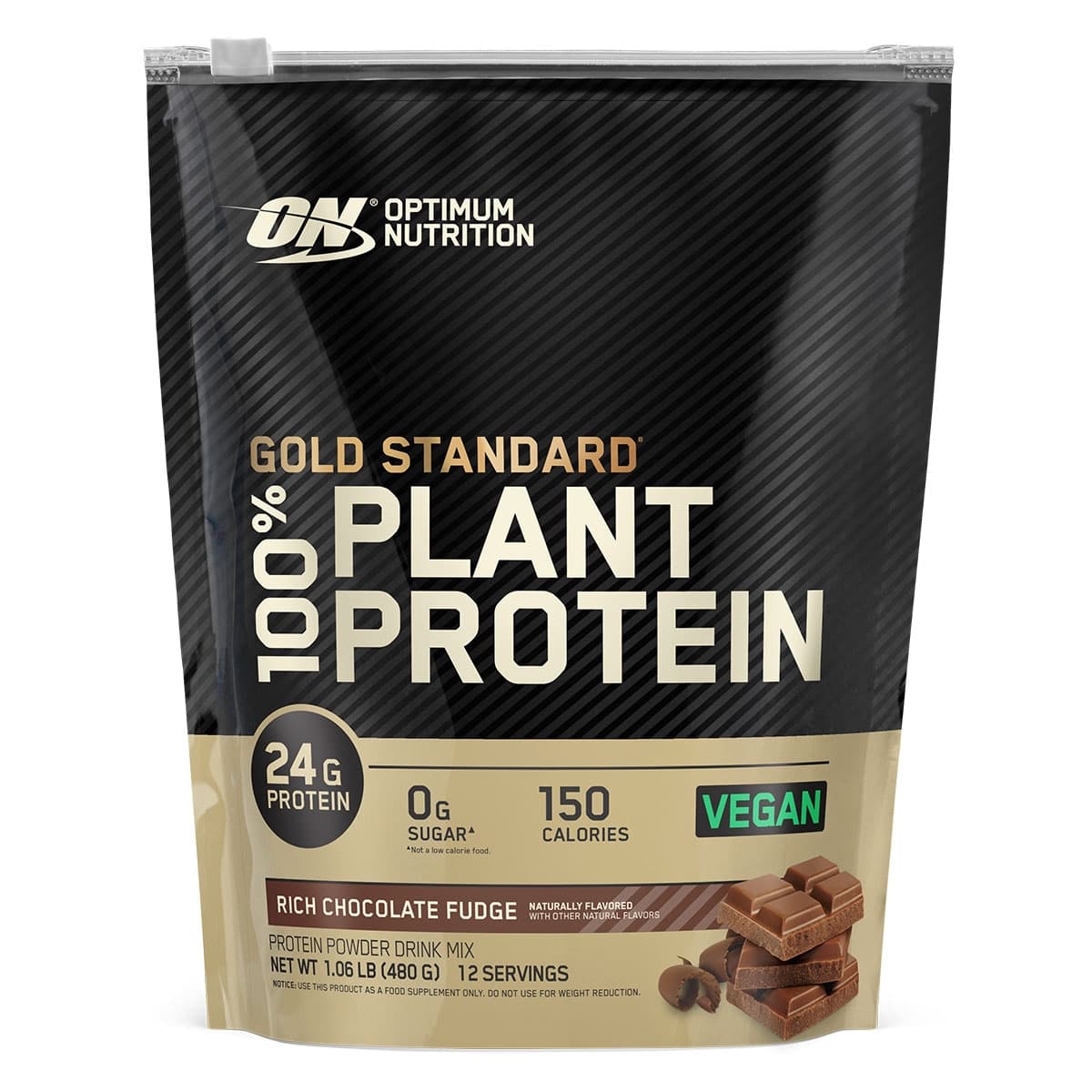Optimum Nutrition Gold Standard Plant Protein Powder Chocolate 480g