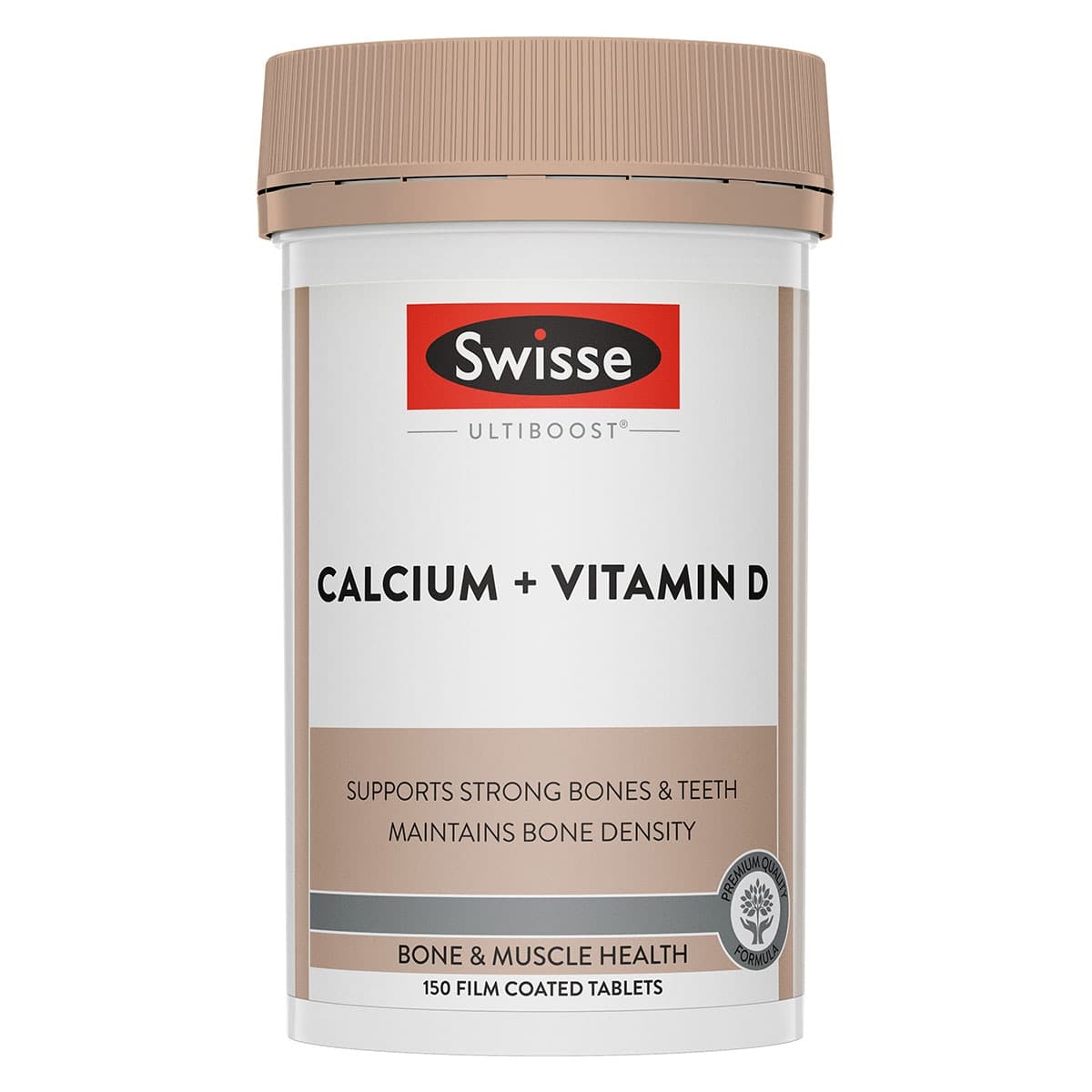 Swisse Ultiboost Calcium + Vitamin D 150 Tablets