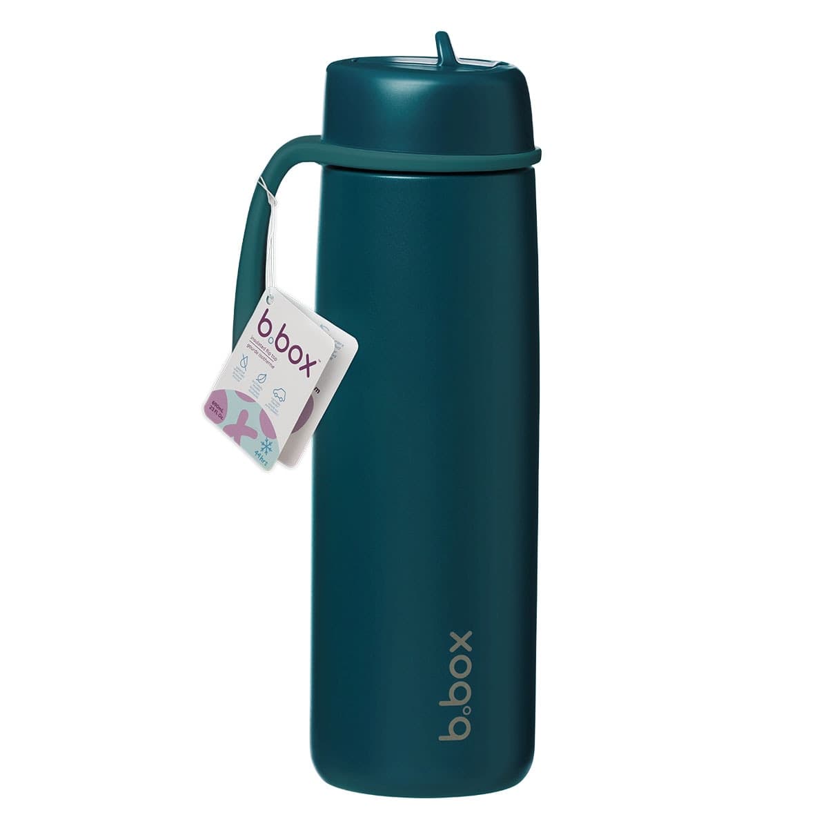 B.Box Insulated Flip Top Bottle 690ml Sea Glass
