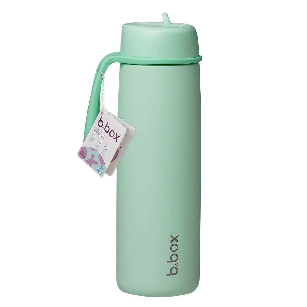 B.Box Insulated Flip Top Bottle 690ml Spearmint