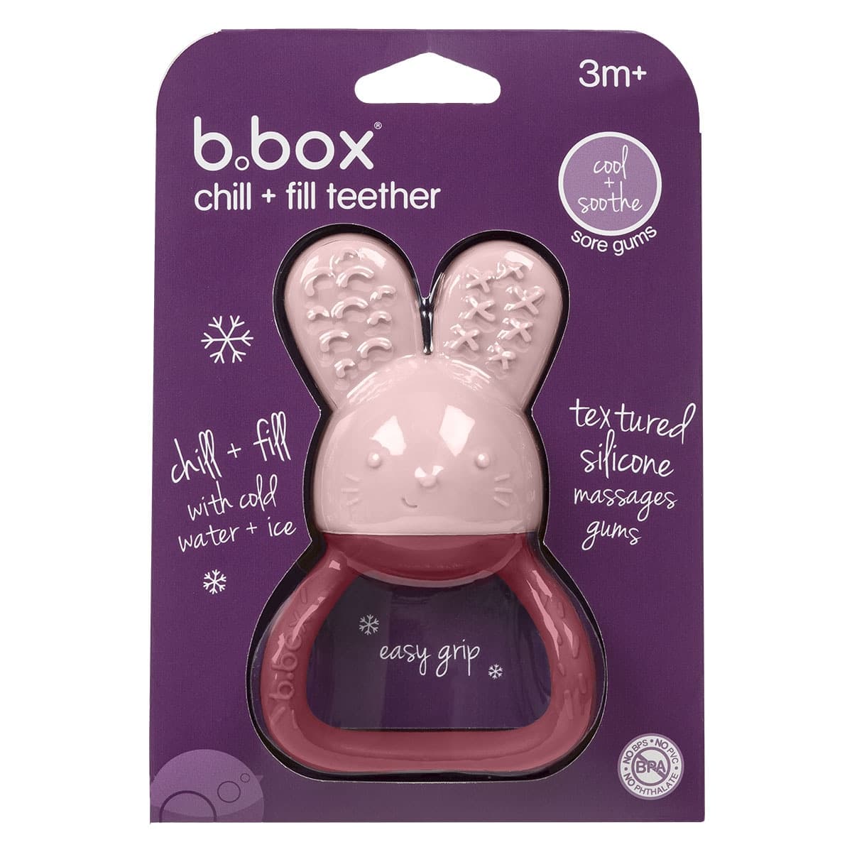 B.Box Chill + Fill Teether Blush