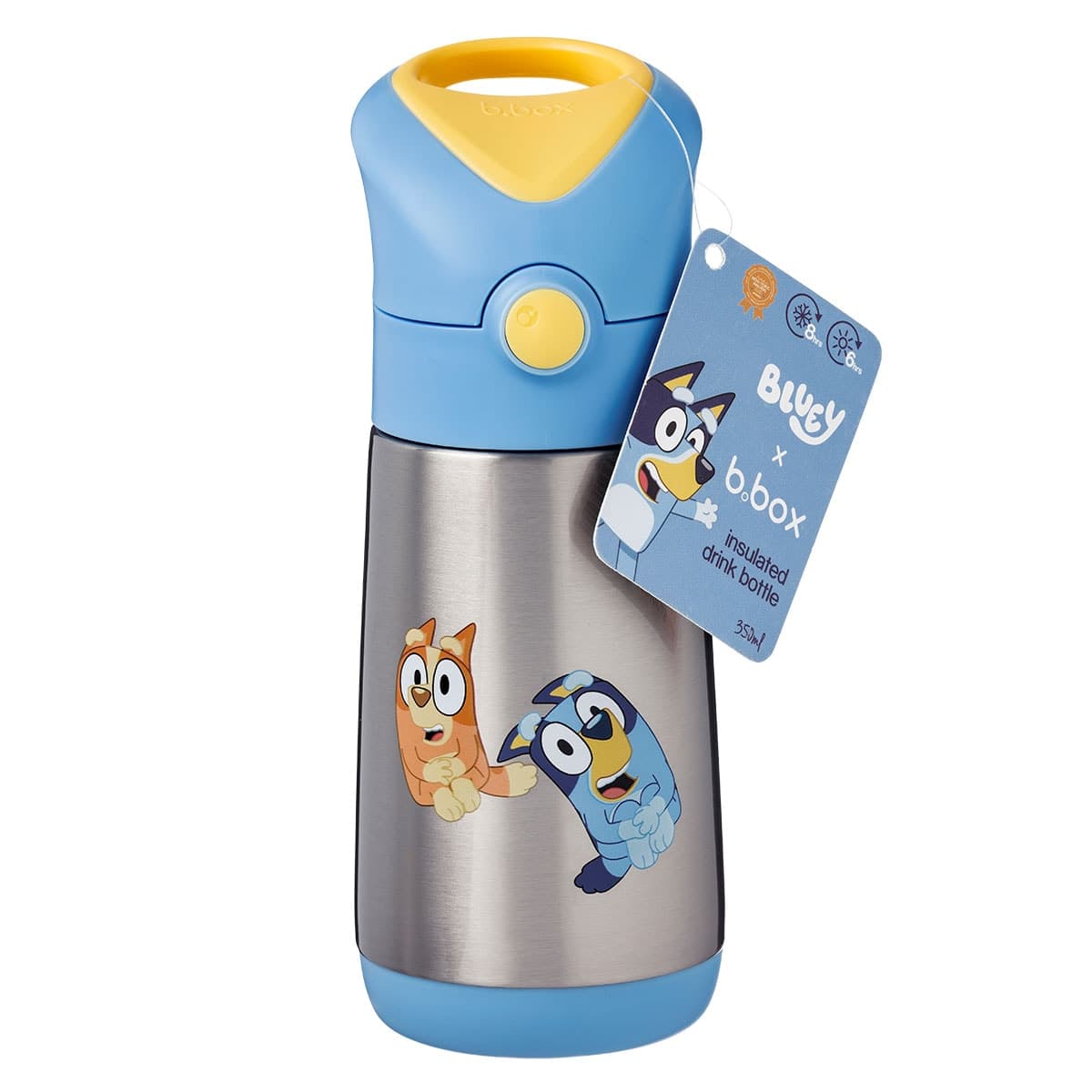 B.Box Insulated Drink Bottle 350ml Bluey
