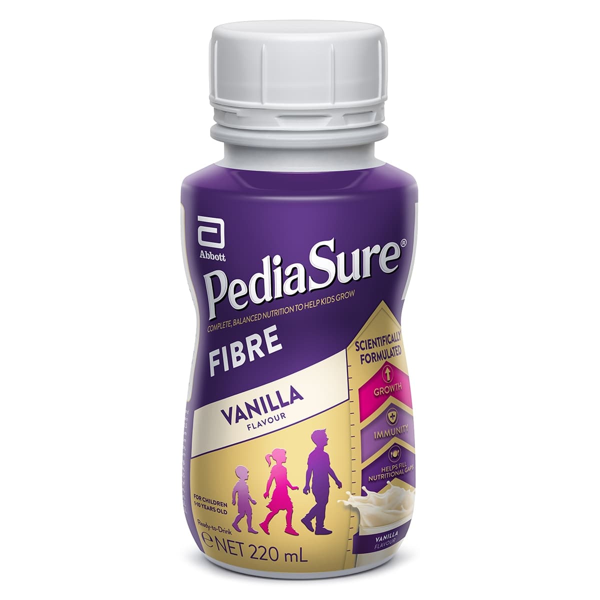 PediaSure Ready to Drink Shake Vanilla Fibre 220ml
