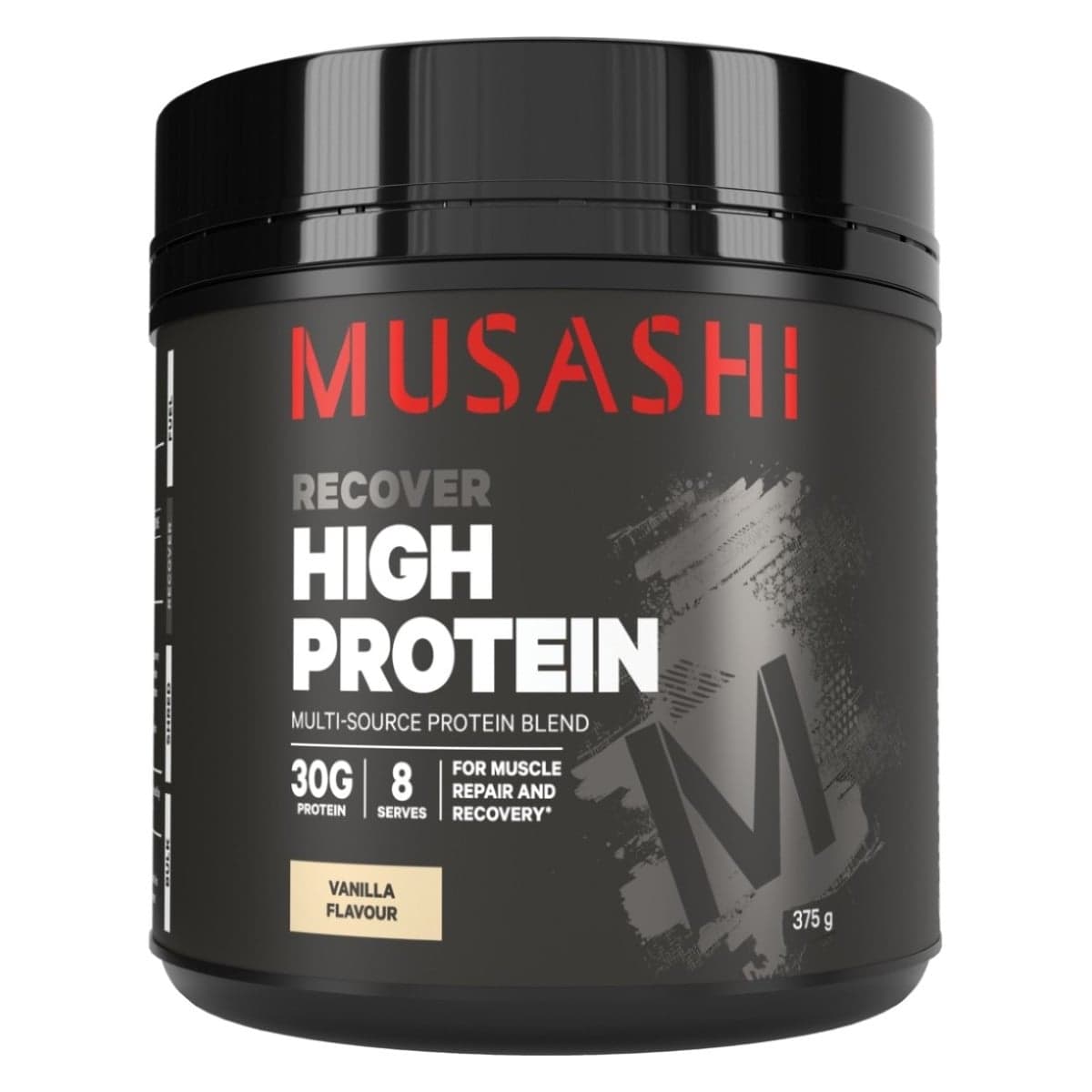 Musashi High Protein Powder Vanilla Milkshake 375g