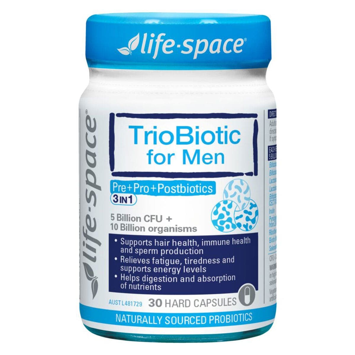 Life-Space Men's TrioBiotic 30 Capsules