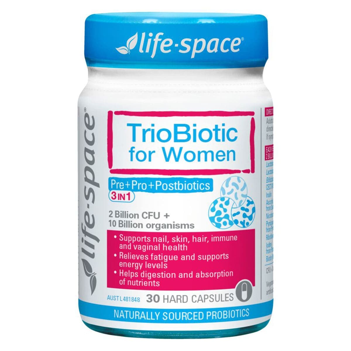 Life-Space Women's TrioBiotic 30 Capsules