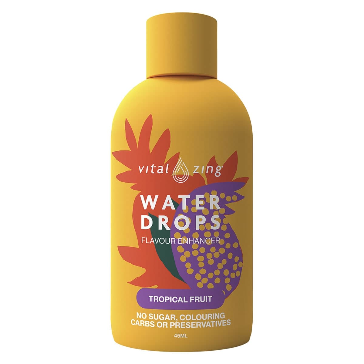 Vital Zing Water Drops Tropical Fruit 45ml
