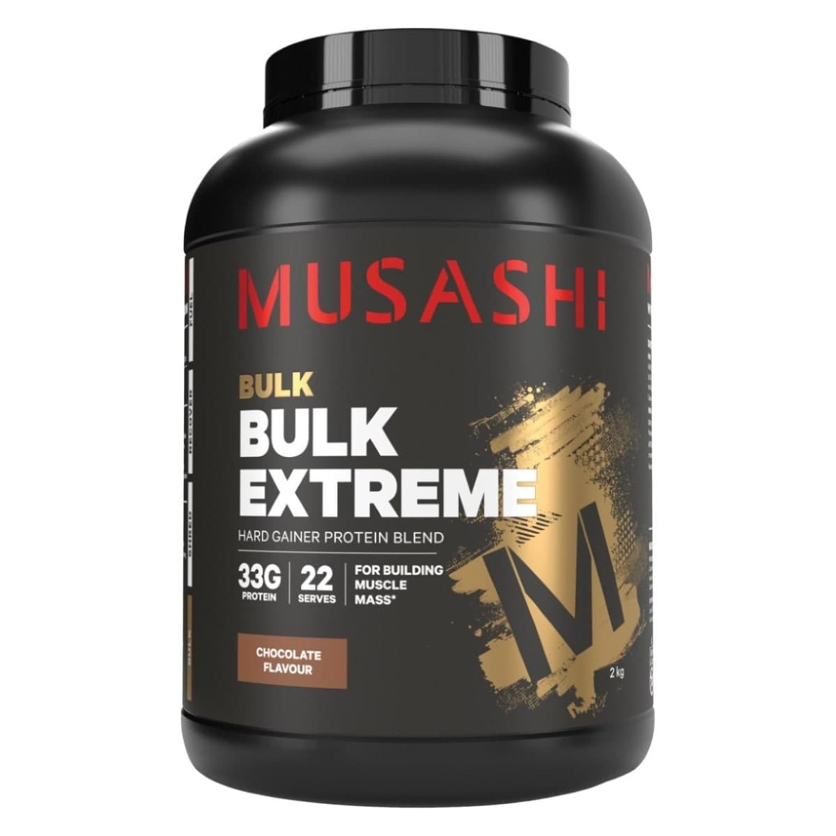Musashi Bulk Extreme Protein Powder Chocolate Milkshake 2kg