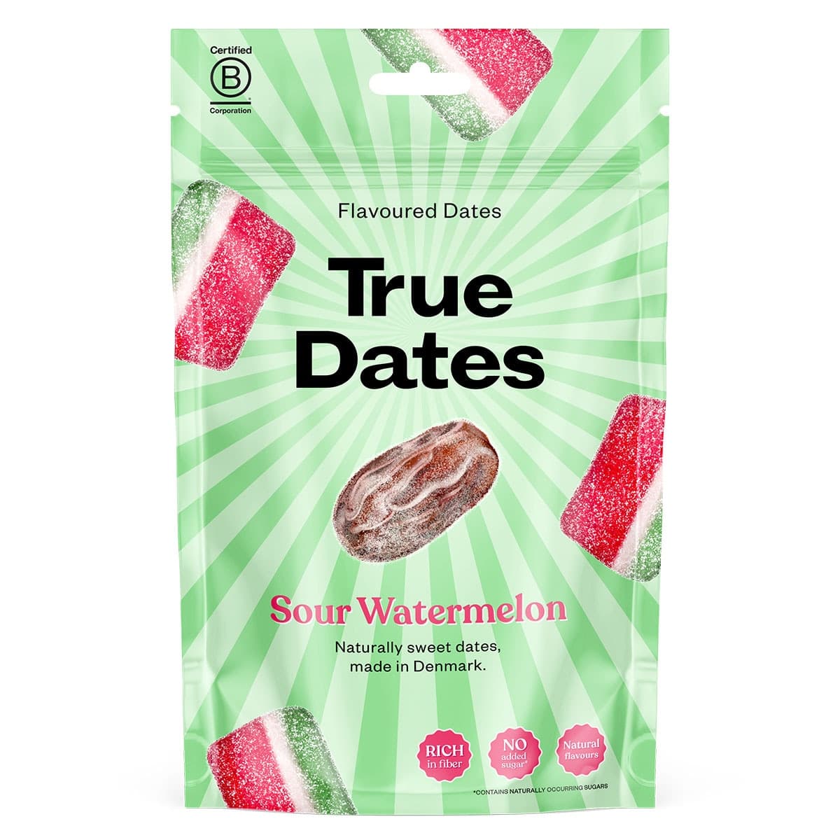 True Dates Sour Watermelon Flavoured Dates 100g
