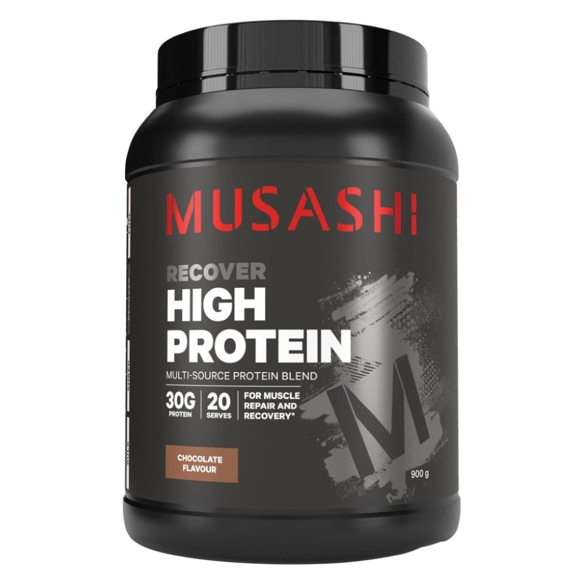 Musashi High Protein Powder Chocolate Milkshake 900g