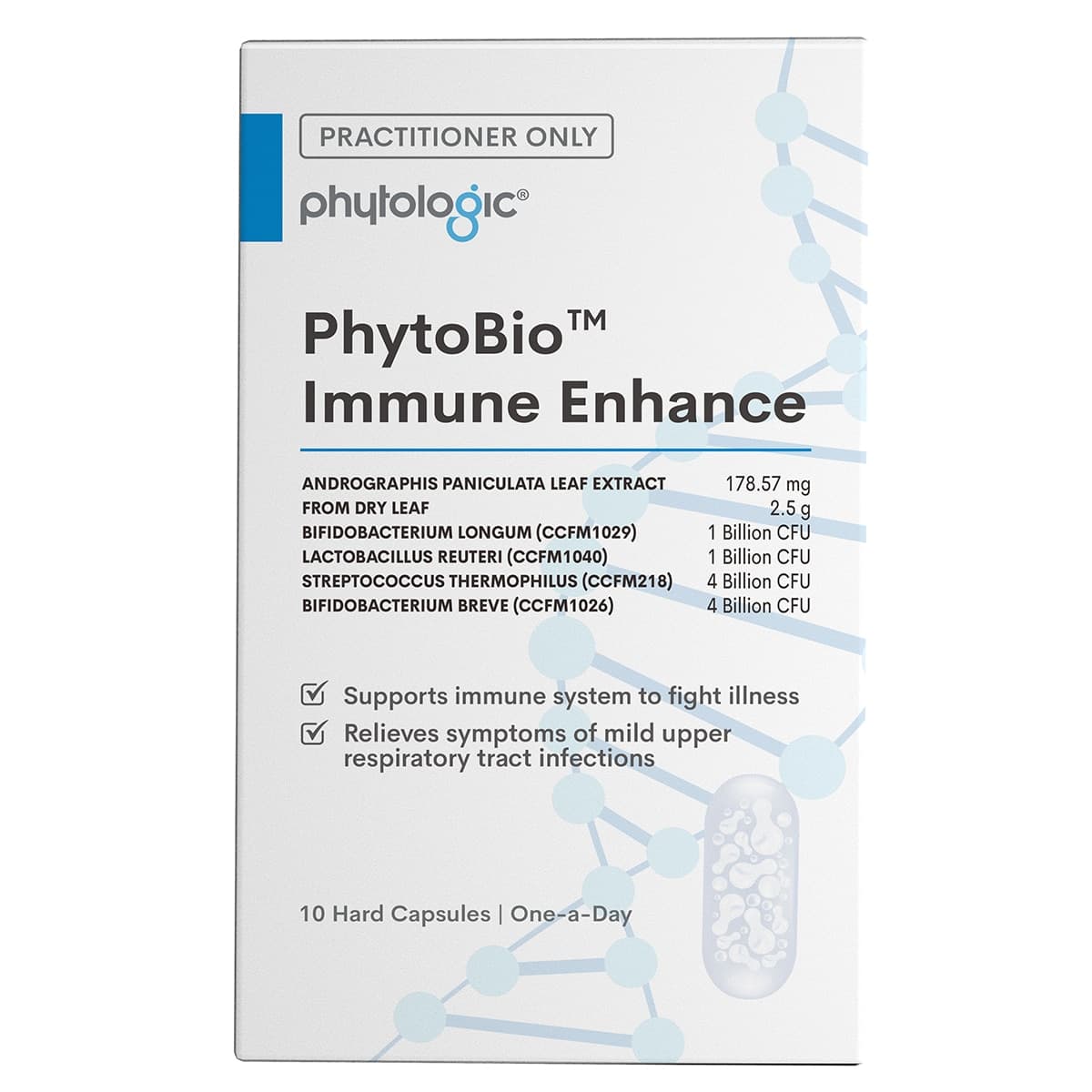 Phytologic PhytoBio Immune Enhance 10 Capsules