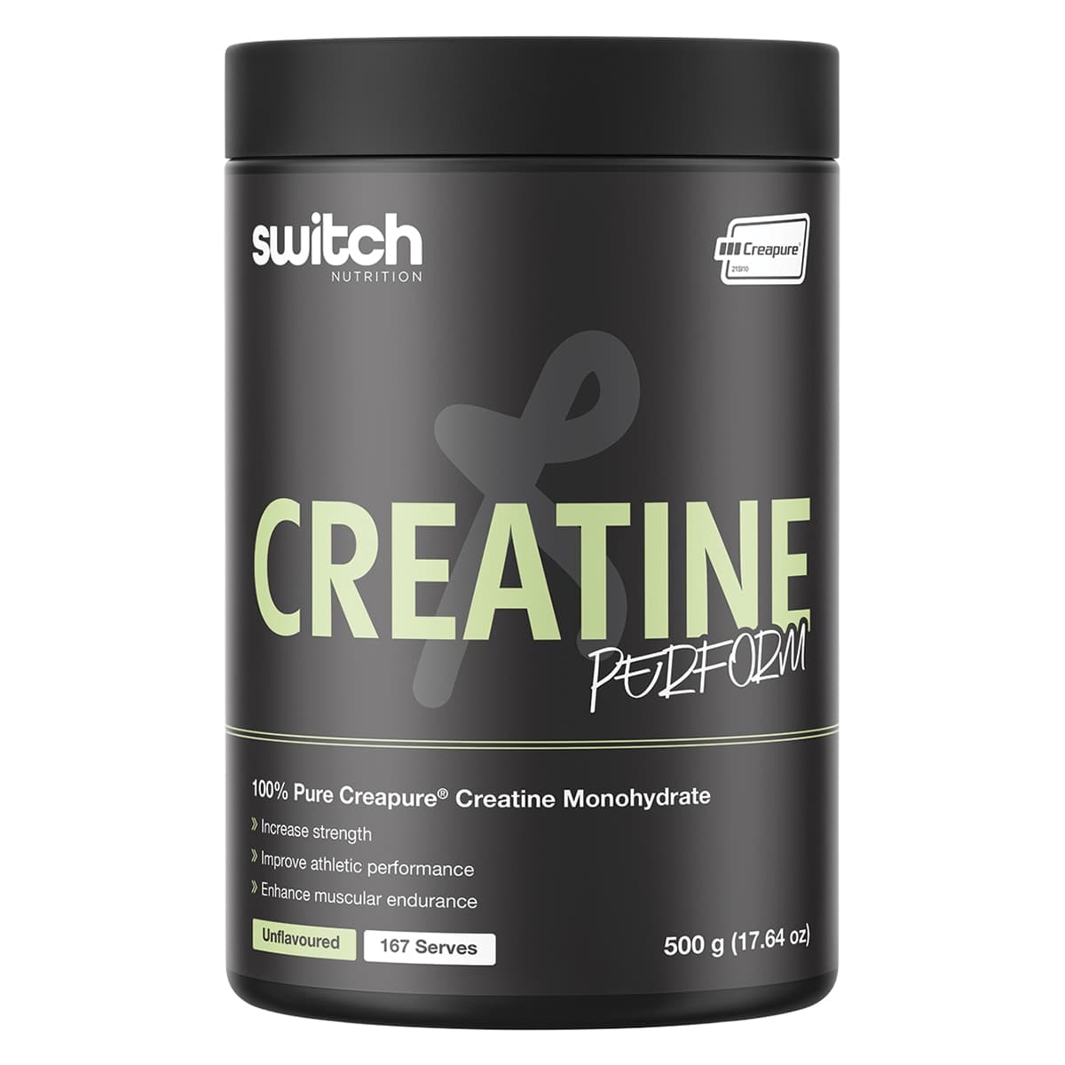 Switch Nutrition Perform 100% Pure Creapure Creatine Monohydrate 500g