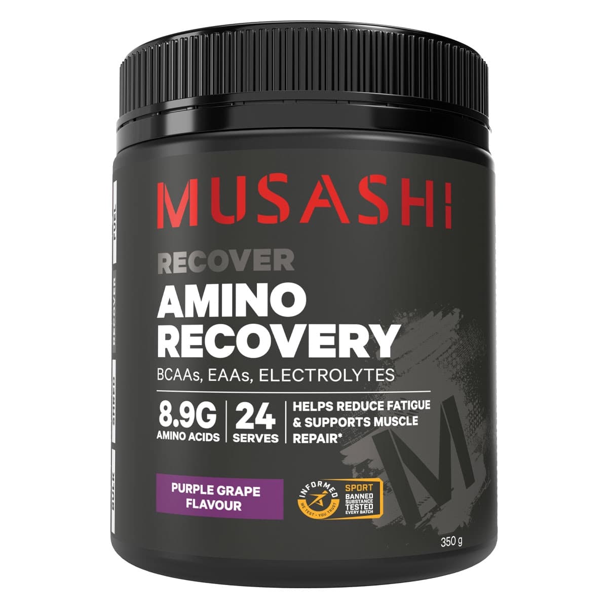 Musashi Amino Recovery Powder Purple Grape 350g