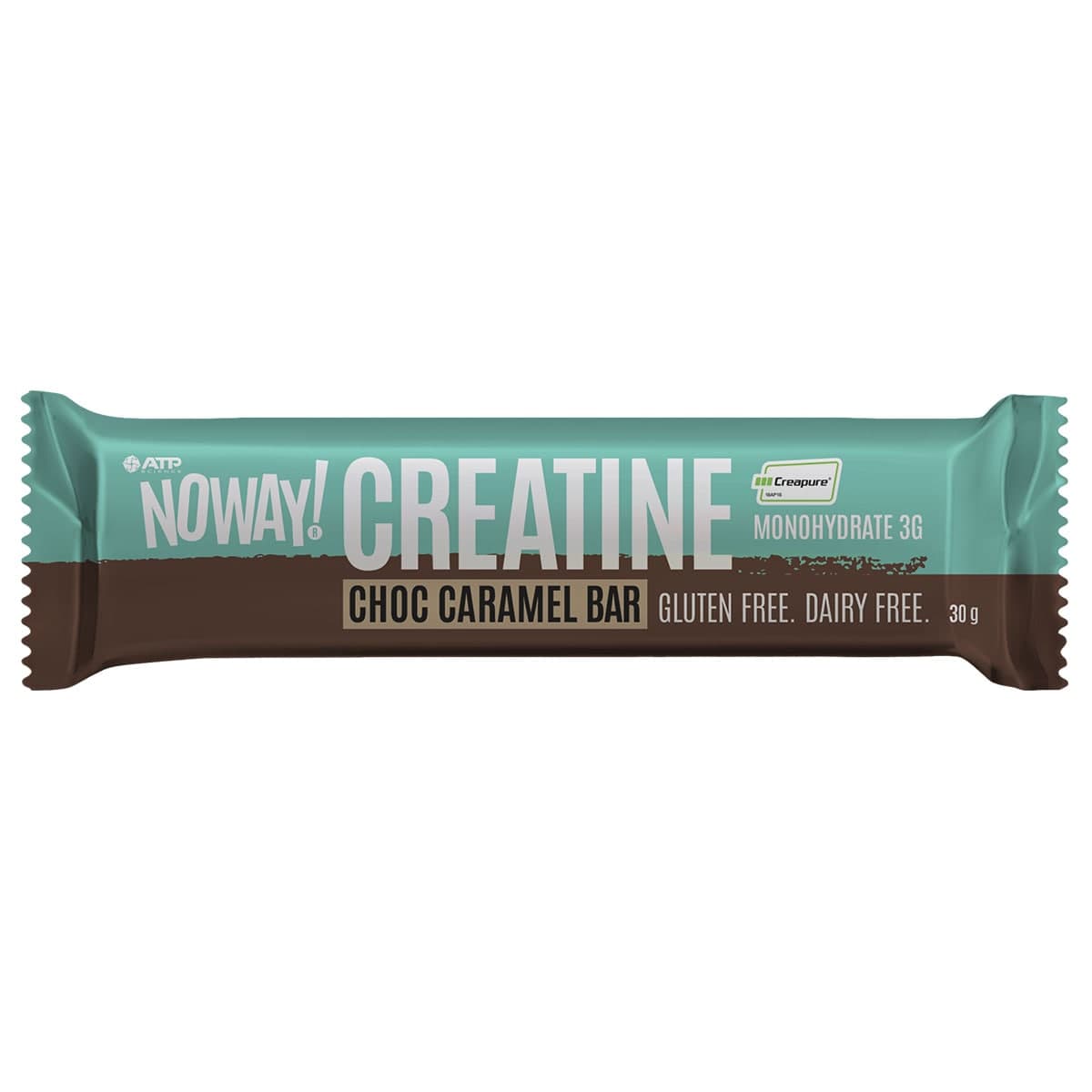 ATP Science Noway Creatine Monohydrate Bar Caramel Choc 30g
