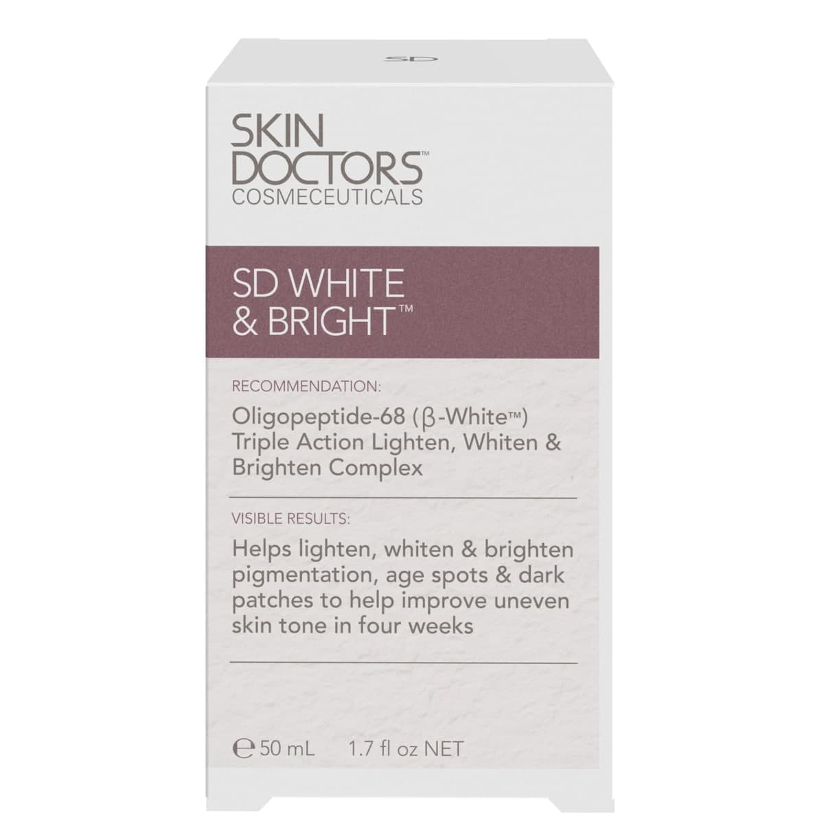 Skin Doctors SD White & Bright Treatment Cream 50ml