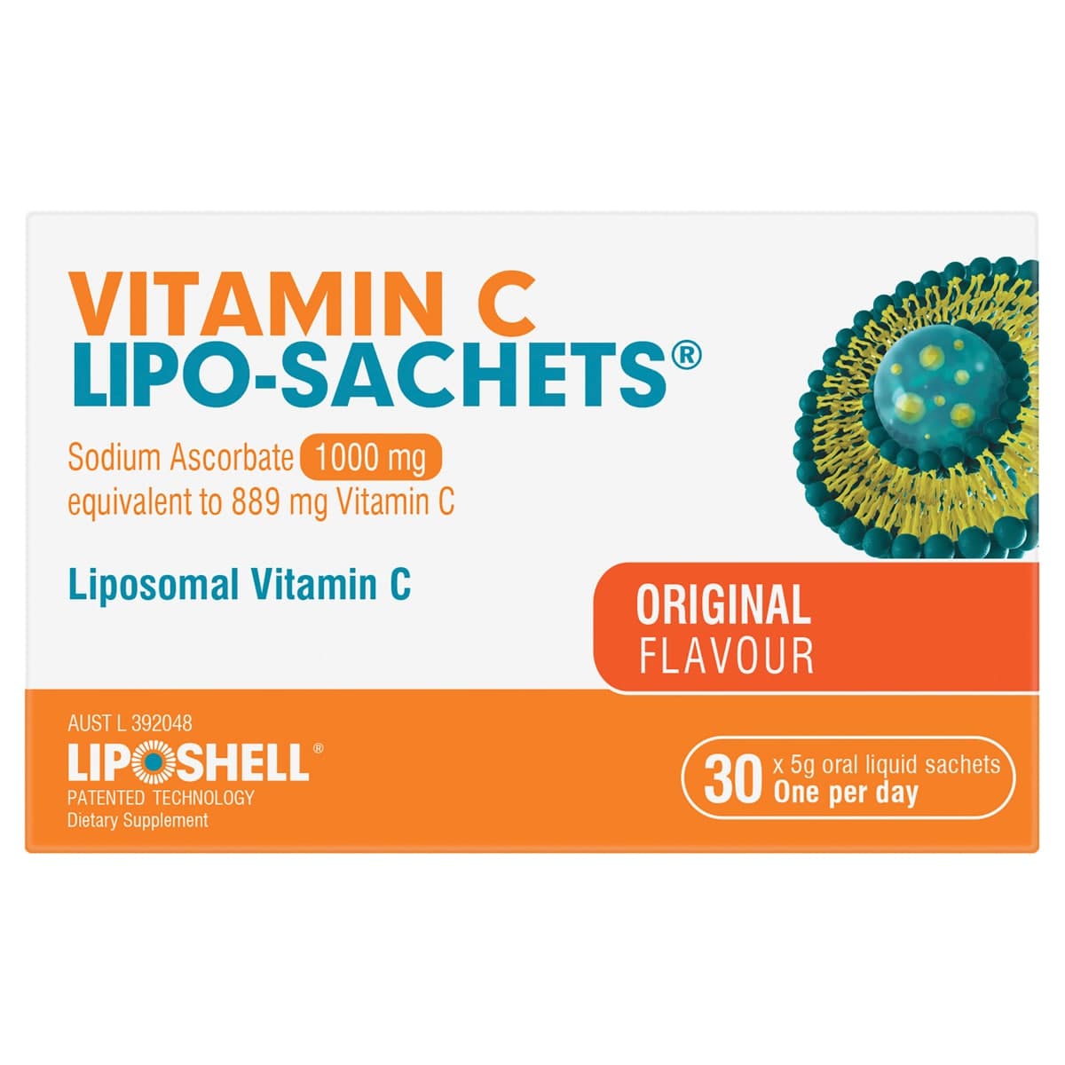 Lipo-Sachet Vitamin C Original Liquid Sachets 30 x 5g