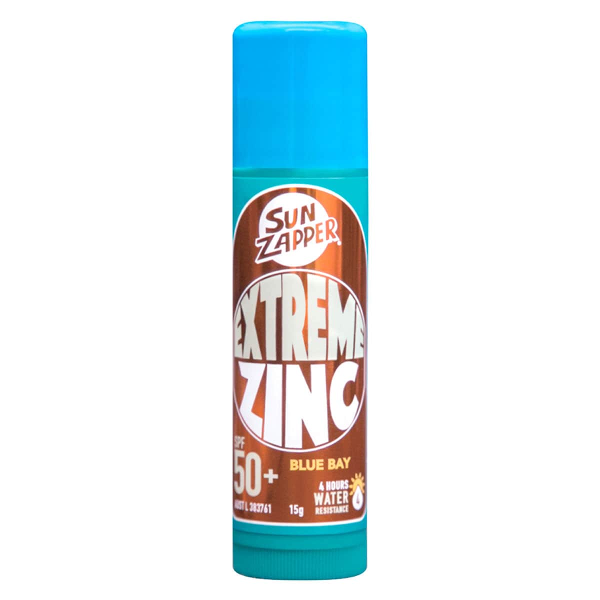 Sun Zapper Extreme Zinc Stick SPF50+ Blue Bay 15g