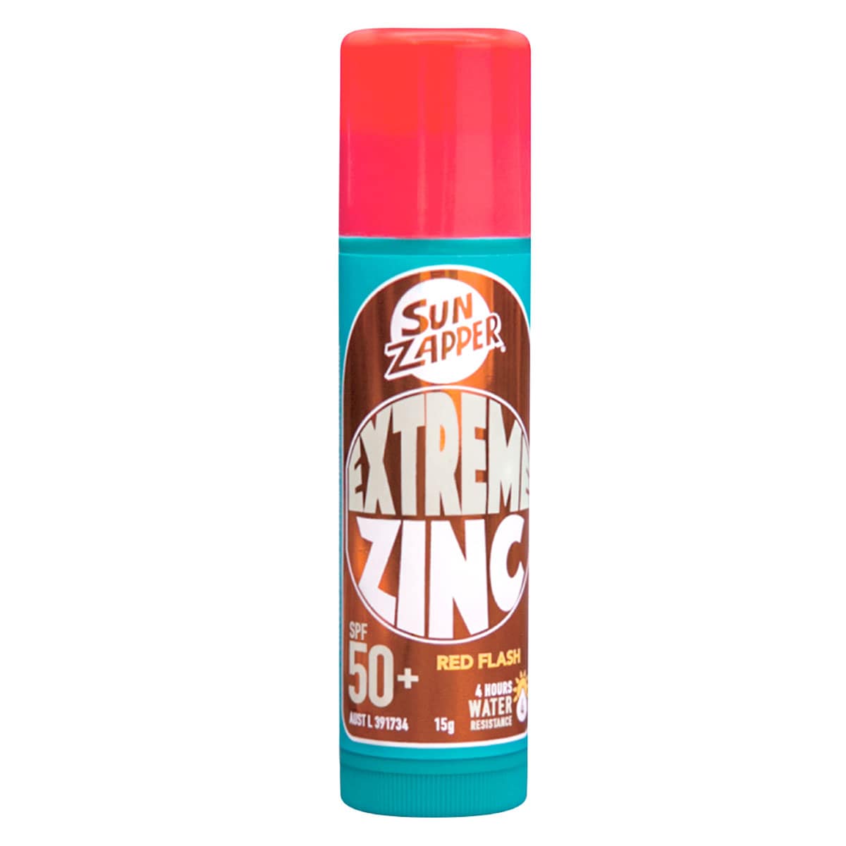 Sun Zapper Extreme Zinc Stick SPF50+ Red Flash 15g