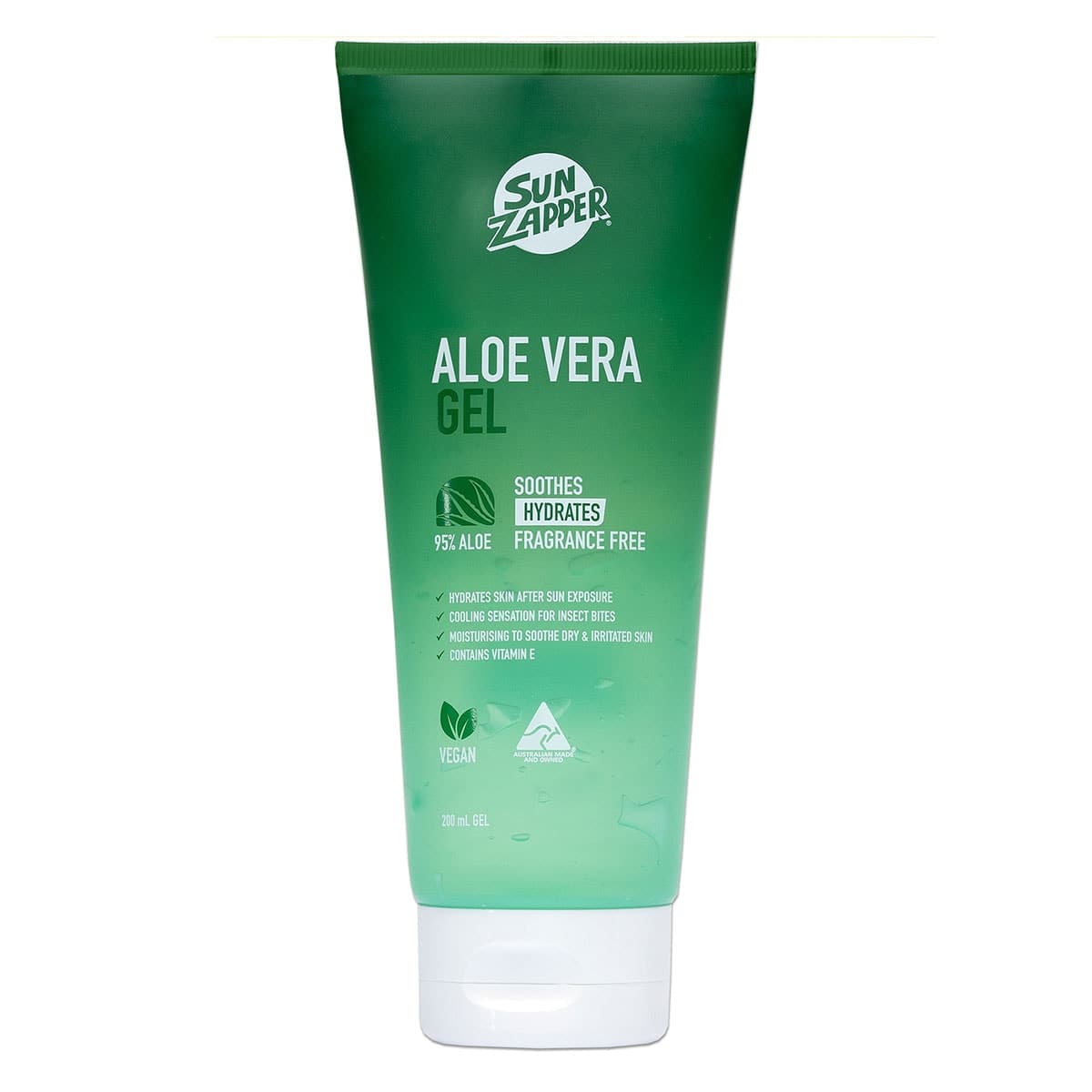 Sun Zapper Aloe Vera Gel 200ml