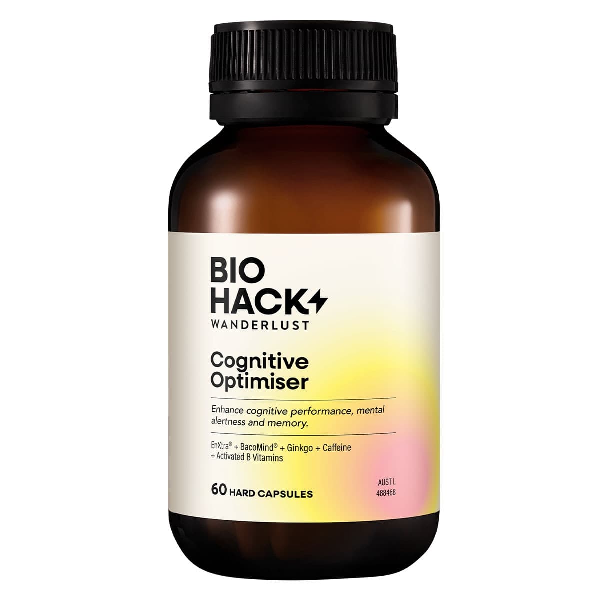 BioHack Wanderlust Cognitive Optimiser 60 Capsules