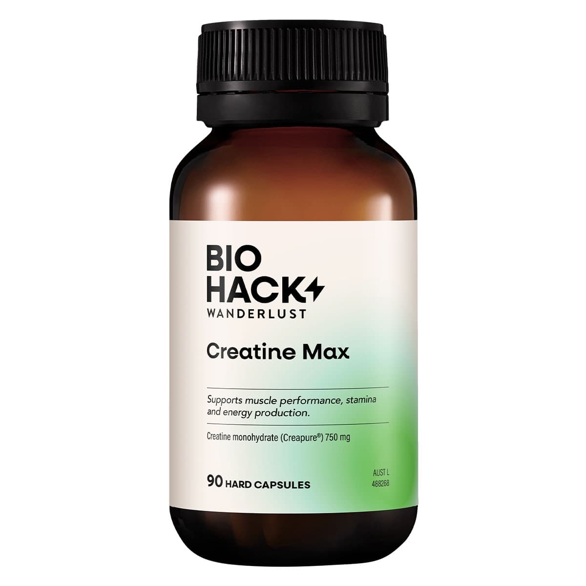 BioHack Wanderlust Creatine Max 90 Capsules