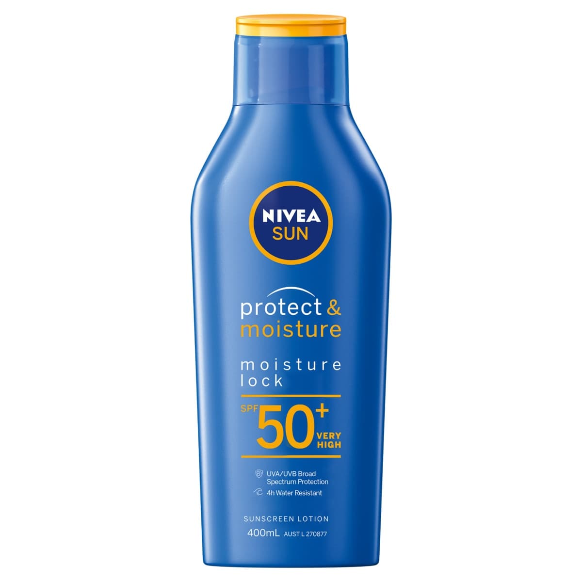 Nivea Sun Protect & Moisture Moisture Lock Sunscreen Lotion SPF50 400ml