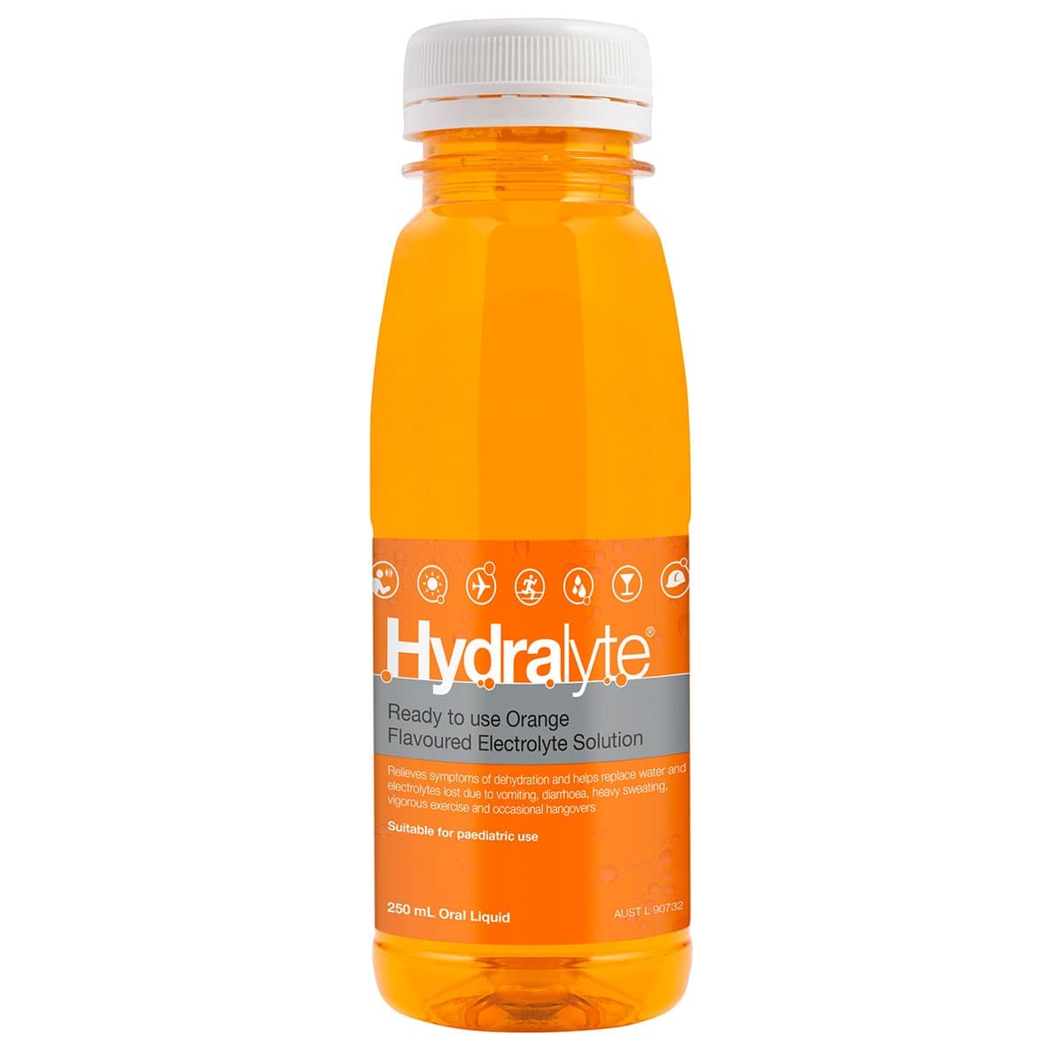 Hydralyte Ready to Drink Orange Solution 250 ml