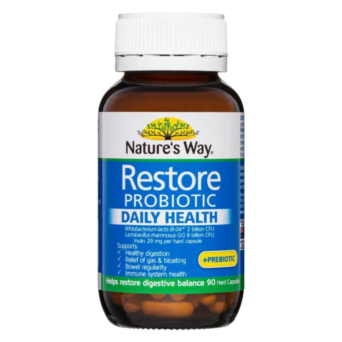 Nature's Way Restore Probiotic Daily Health 90 Capsules