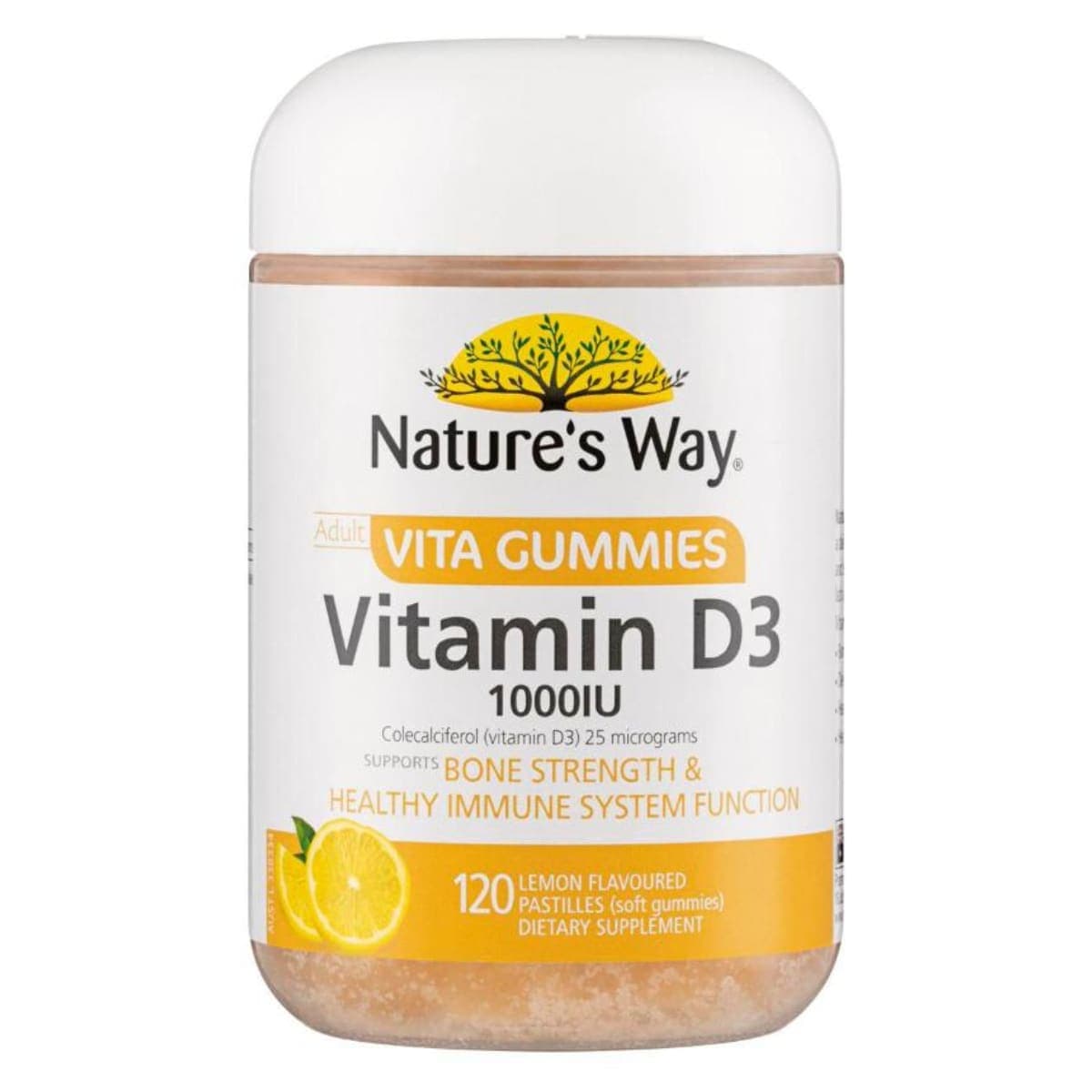 Nature's Way Adult Vita Gummies Vitamin D3 1000iu 120 Pack