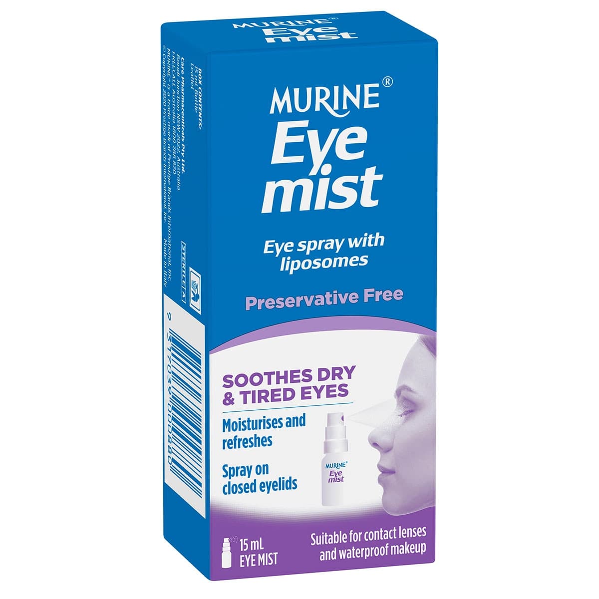 Murine Eye Mist Dry and Tired Eyes 15ml