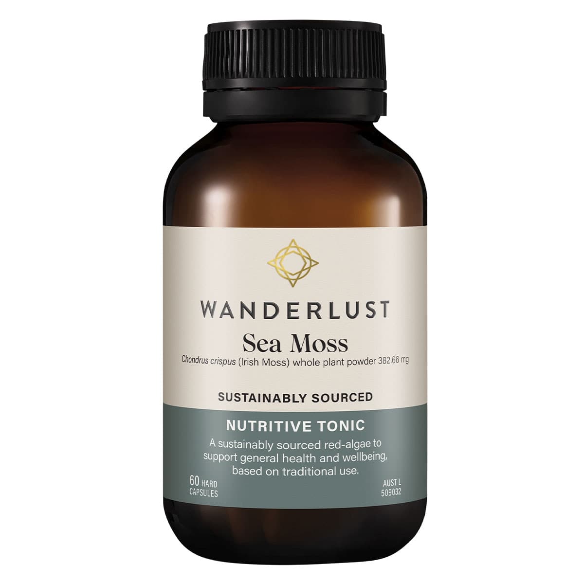 Wanderlust Sea Moss 60 Capsules