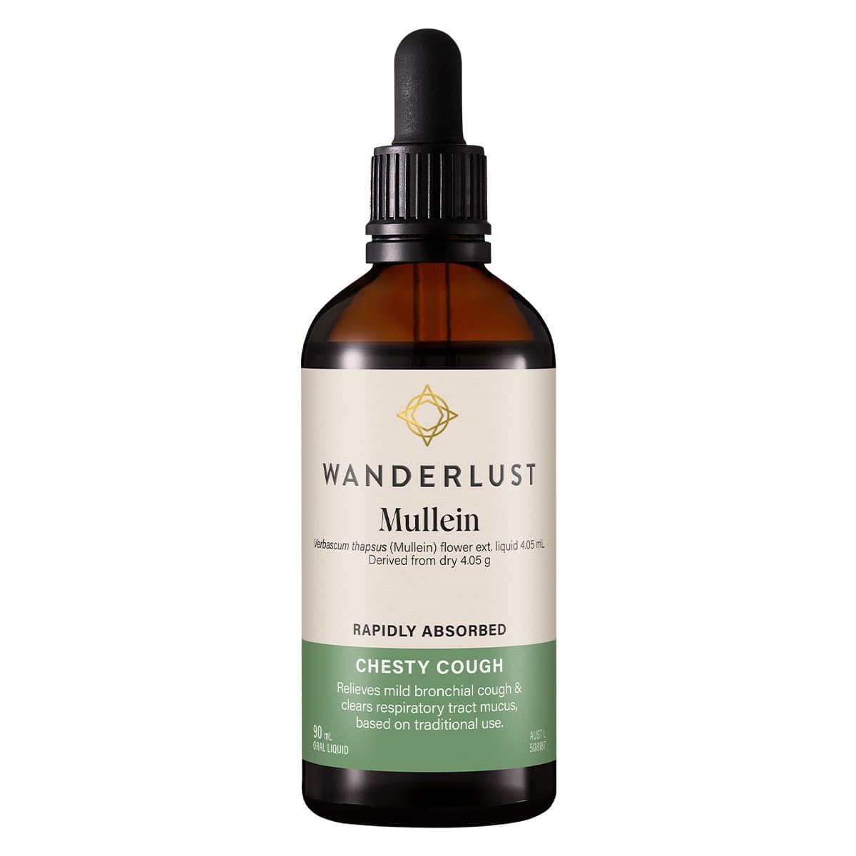 Wanderlust Liquid Mullein Drops 90ml