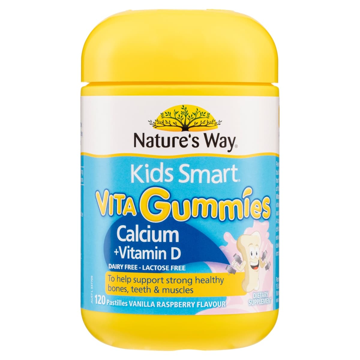 Nature's Way Kids Smart Vita Gummies Calcium + Vitamin D 120 Pack