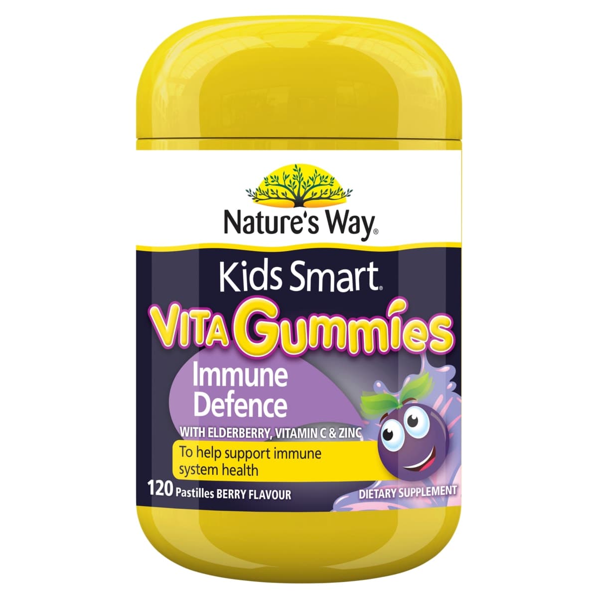 Nature's Way Kids Smart Vita Gummies Immune Defence 120 Pack