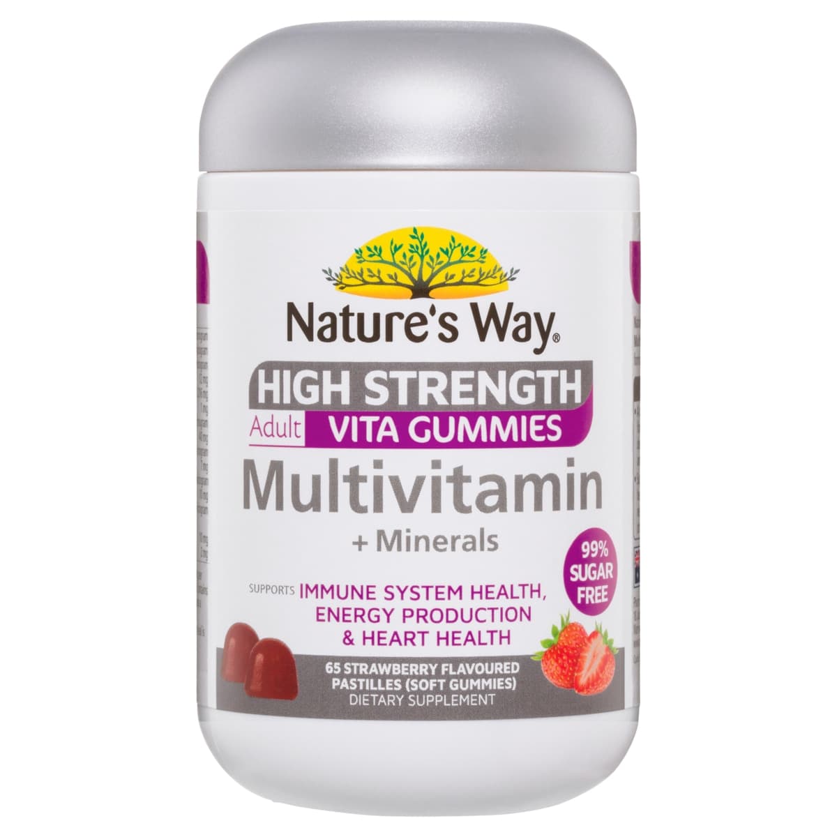 Nature's Way High Strength Adult Vita Gummies Multivitamin + Minerals 65 Pack