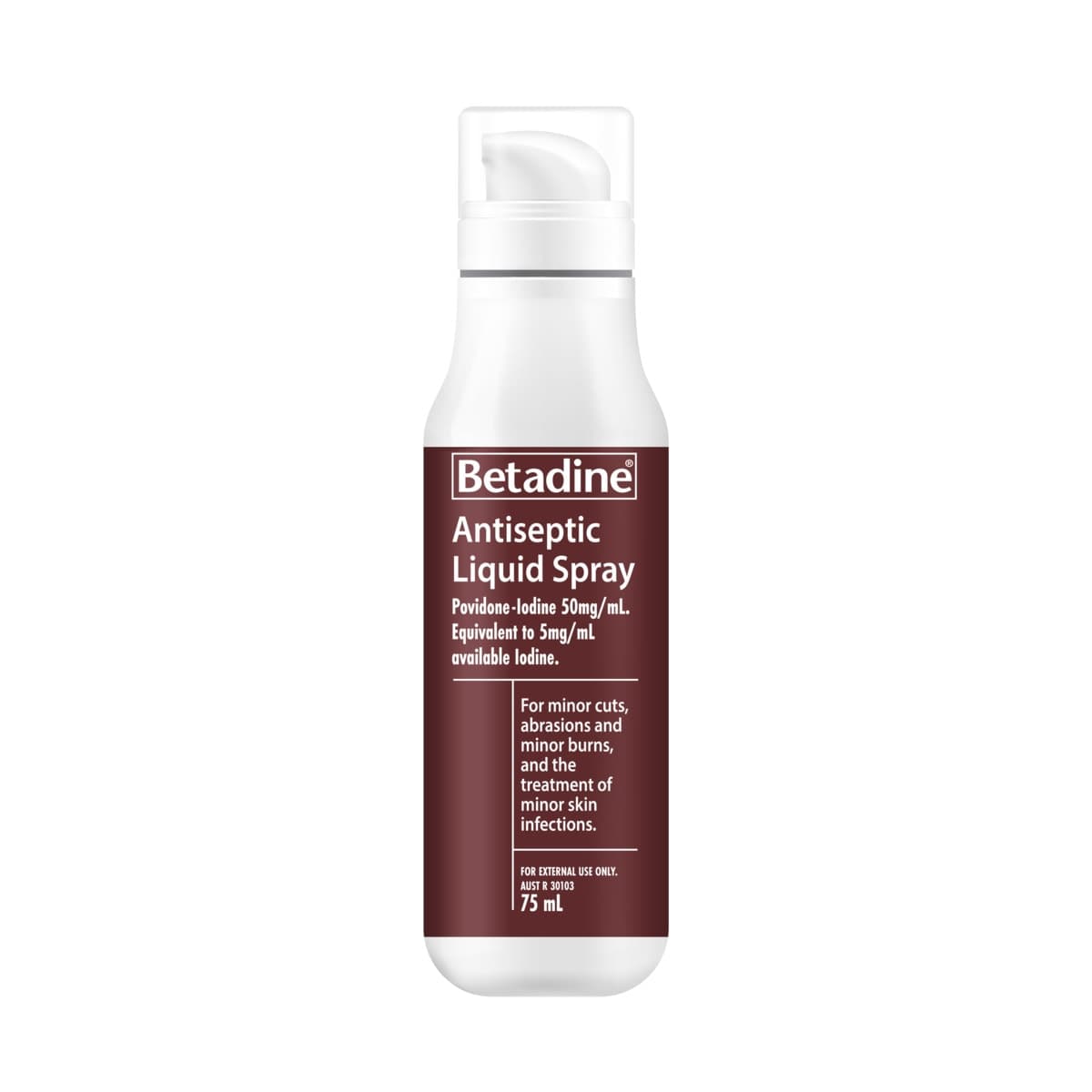 Betadine Antiseptic Liquid Spray 75ml