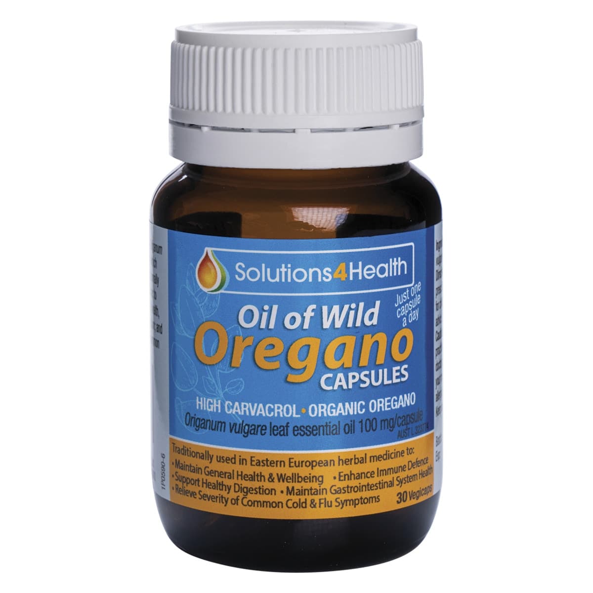 Solution4Health Wild Oregano Oil Capsules 30 Pack