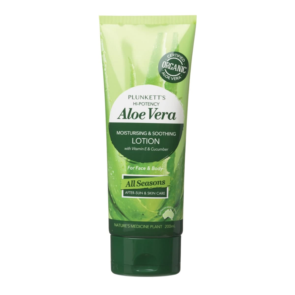 Plunketts Aloe Vera Moisturising and Soothing Lotion 200ml