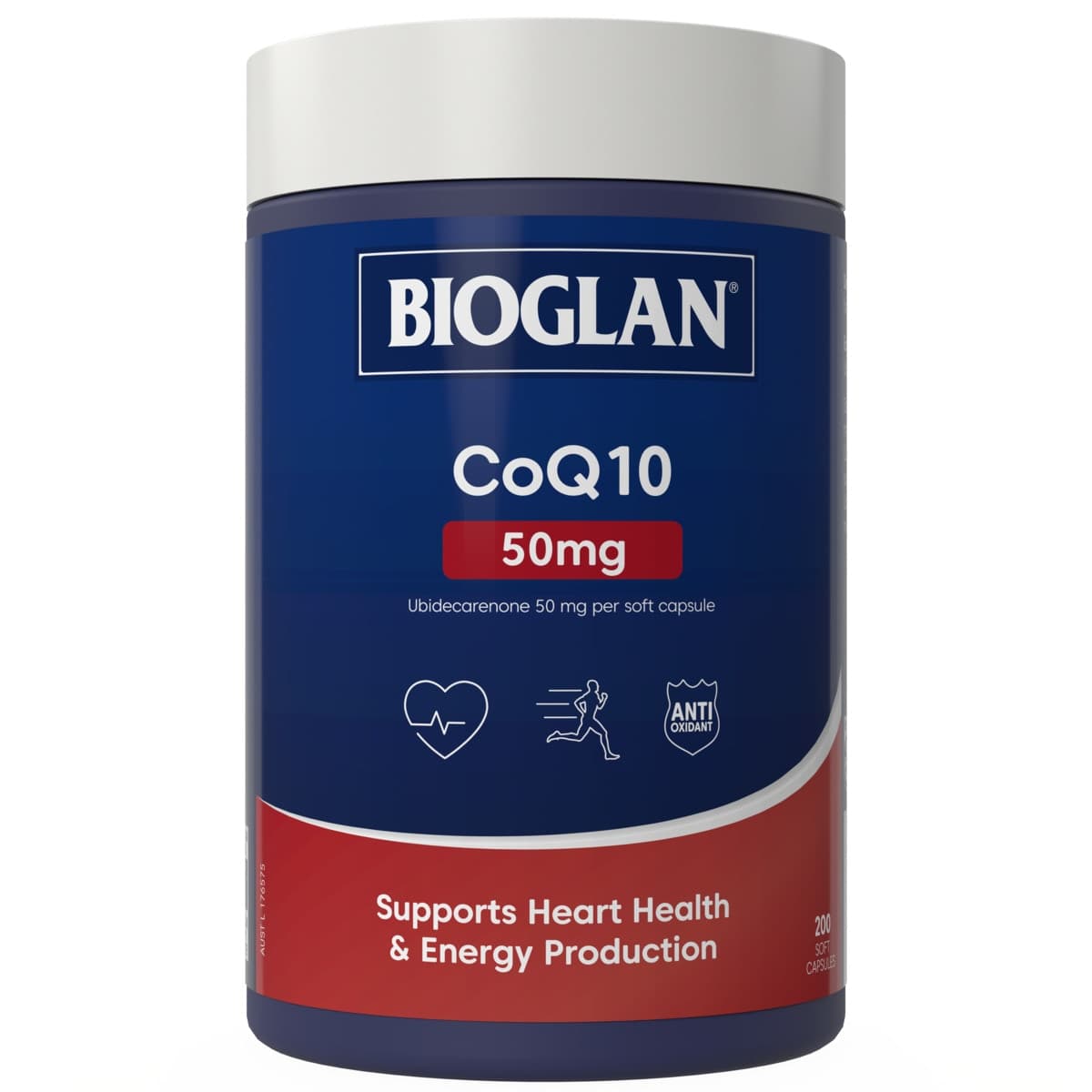 Bioglan COQ10 50mg Potent Antioxidant 200 Capsules