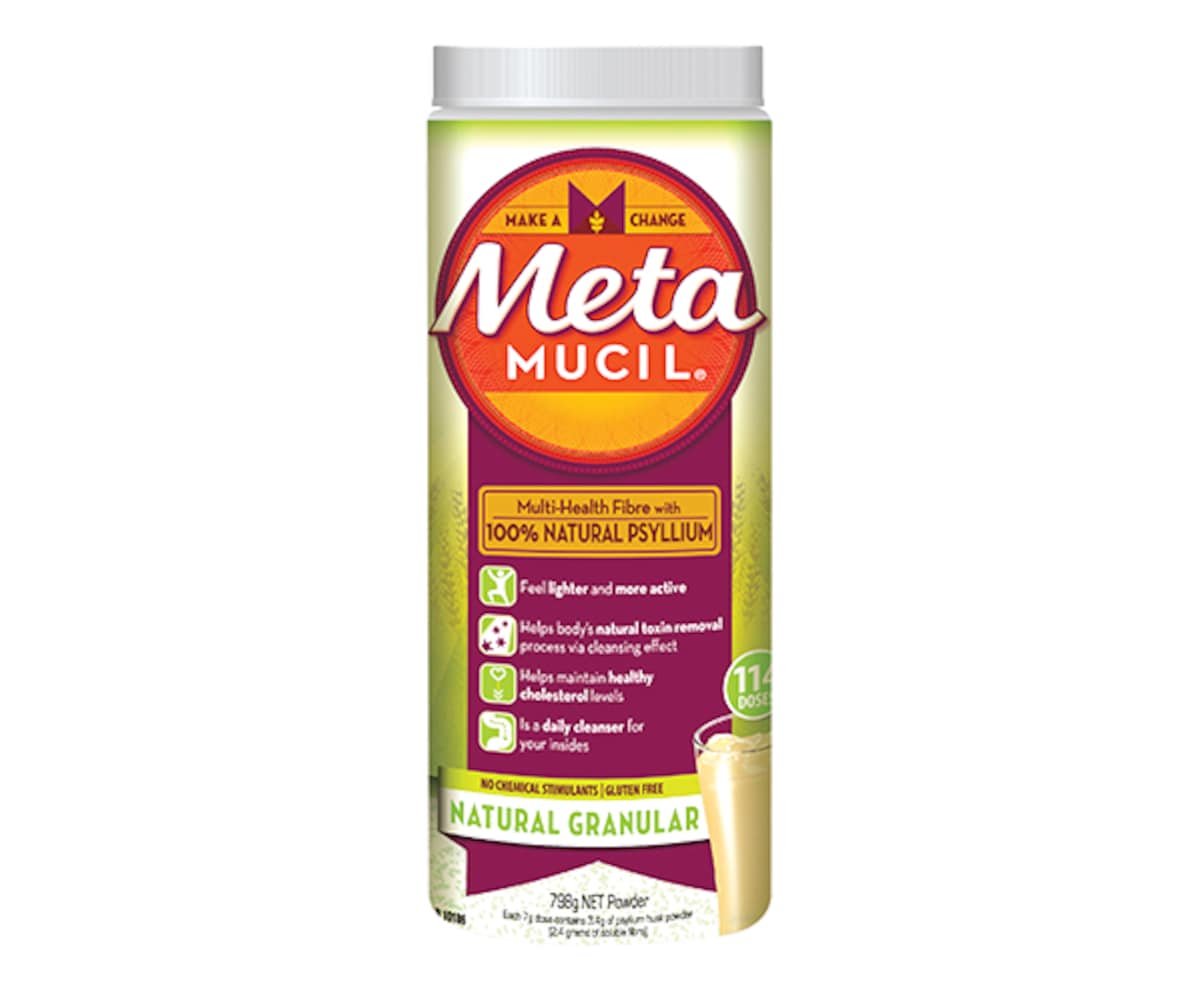 Metamucil Fibre Supplement Natural Granular 798g