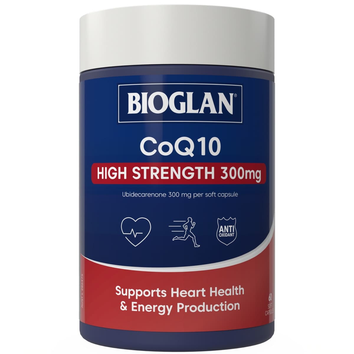 Bioglan High Strength COQ10 300mg 60 Capsules