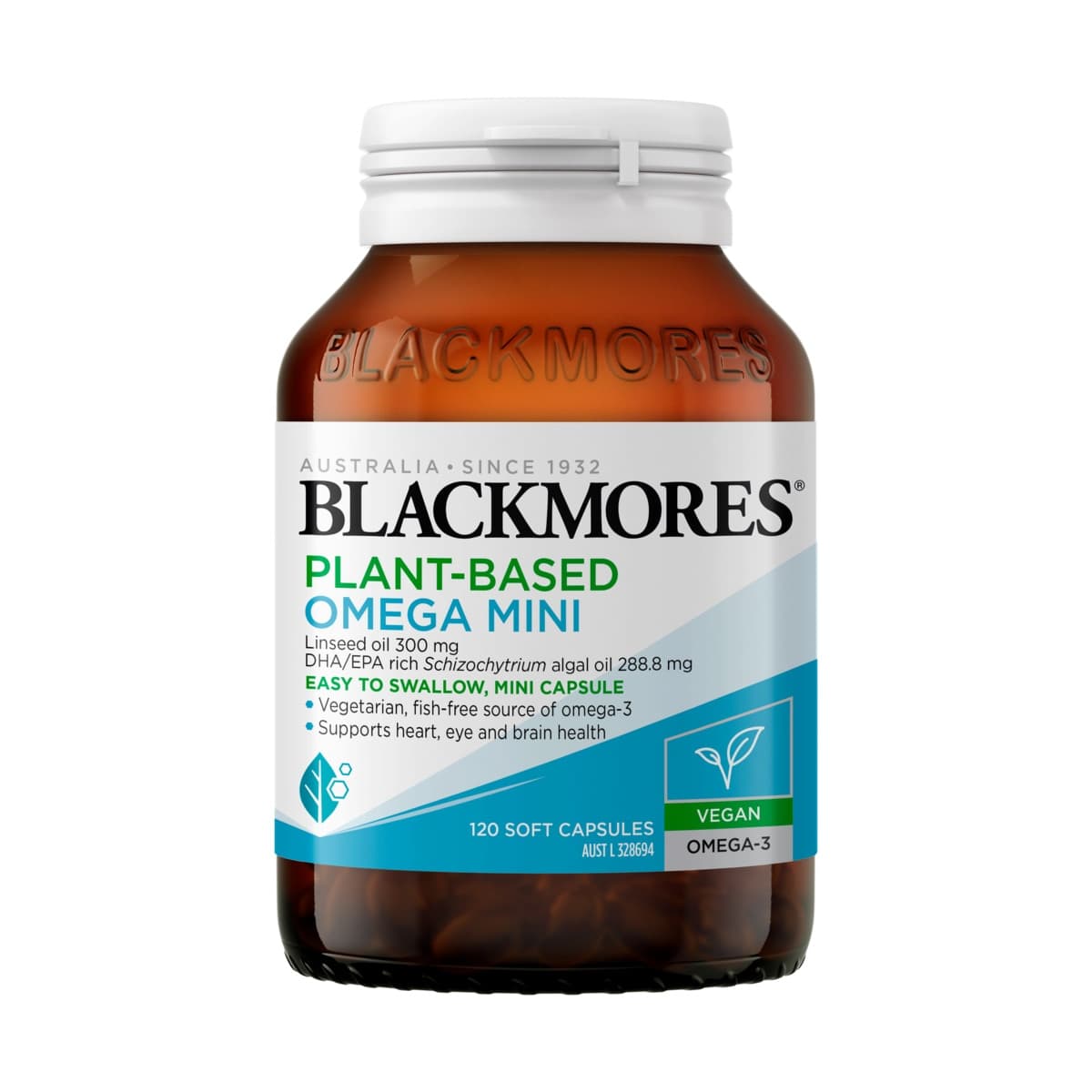 Blackmores Plant Based Omega Mini 120 Capsules