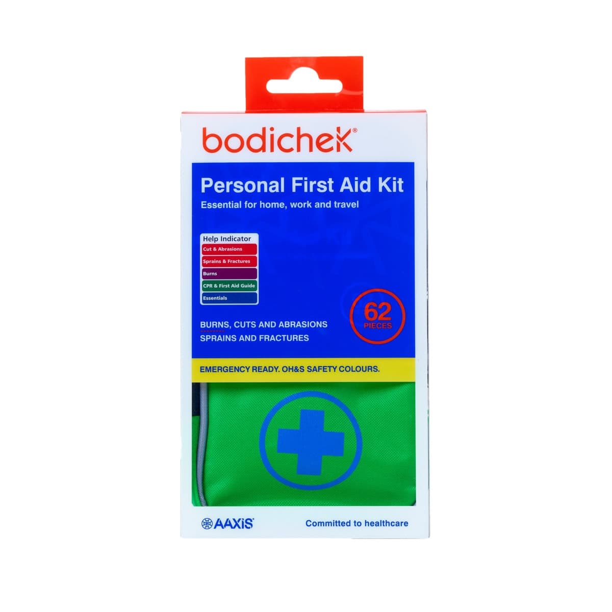 Bodichek First Aid Kit 62 Pieces