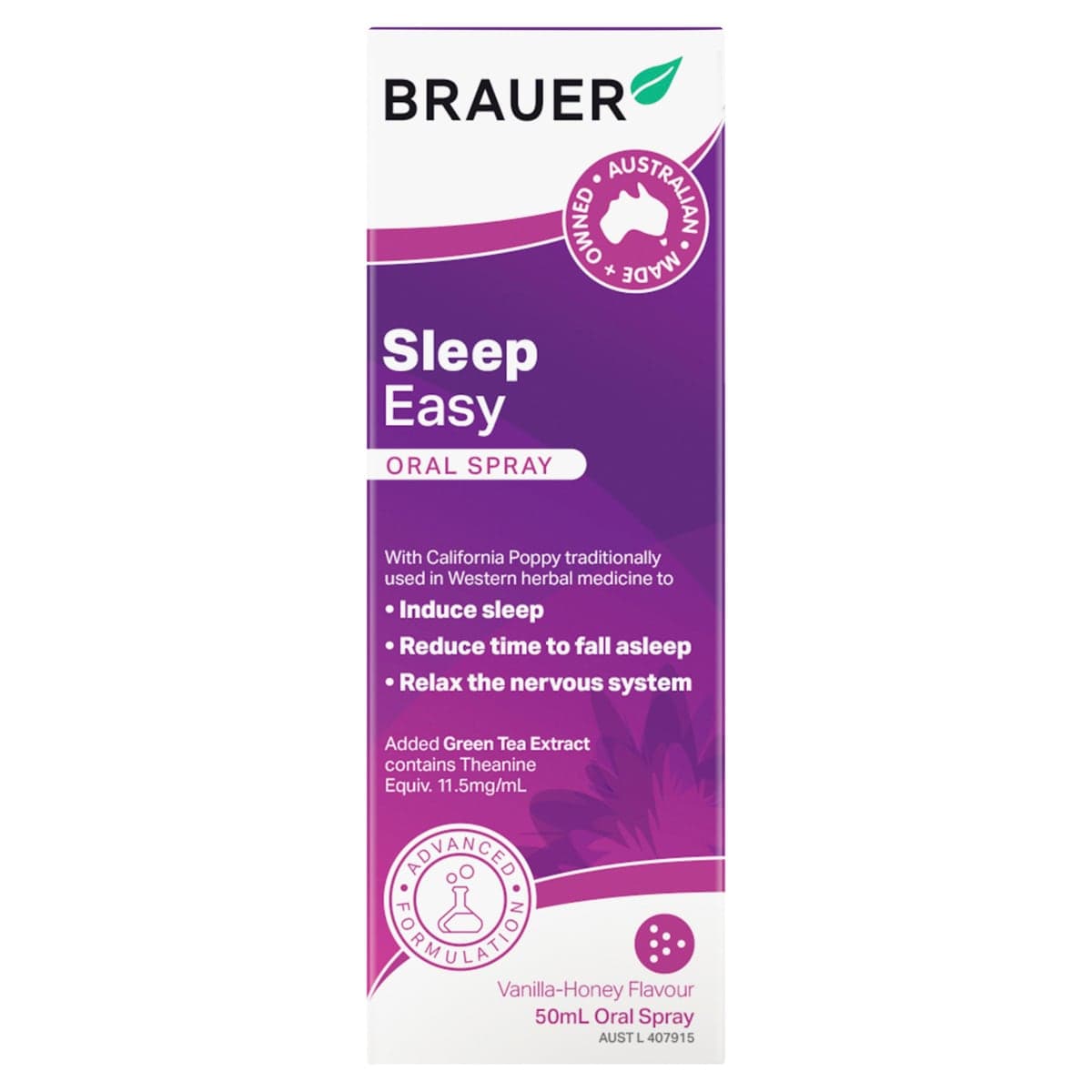 Brauer Sleep Easy Oral Spray 50ml