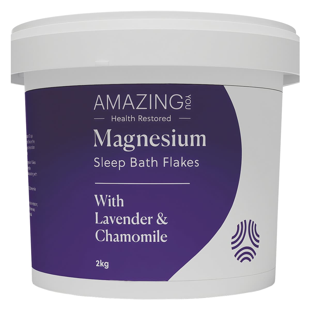 Amazing Oils Magnesium Sleep Bath Flakes Lavender & Chamomile 2kg