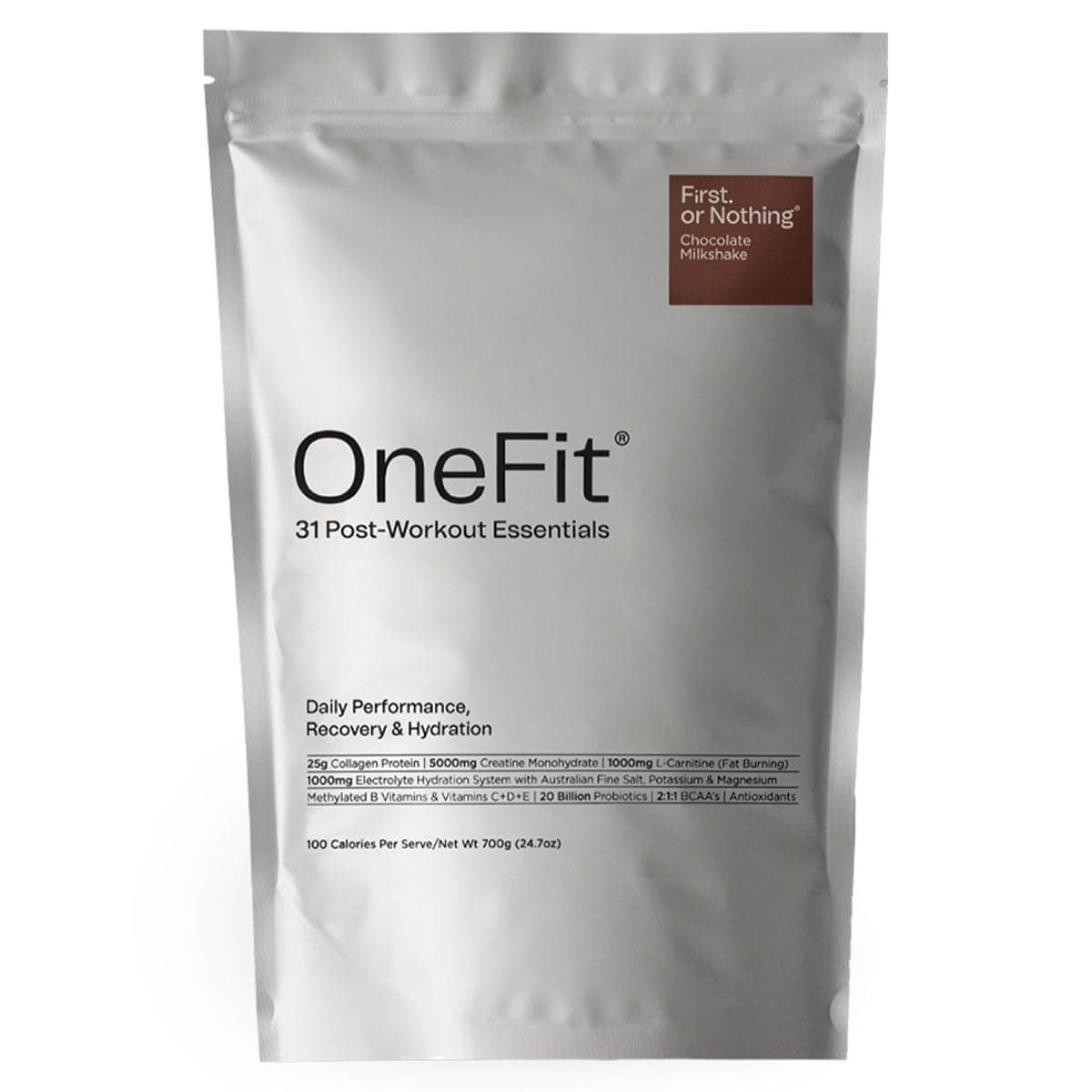 OneFit Post-Workout Recovery Chocolate 700g Pouch