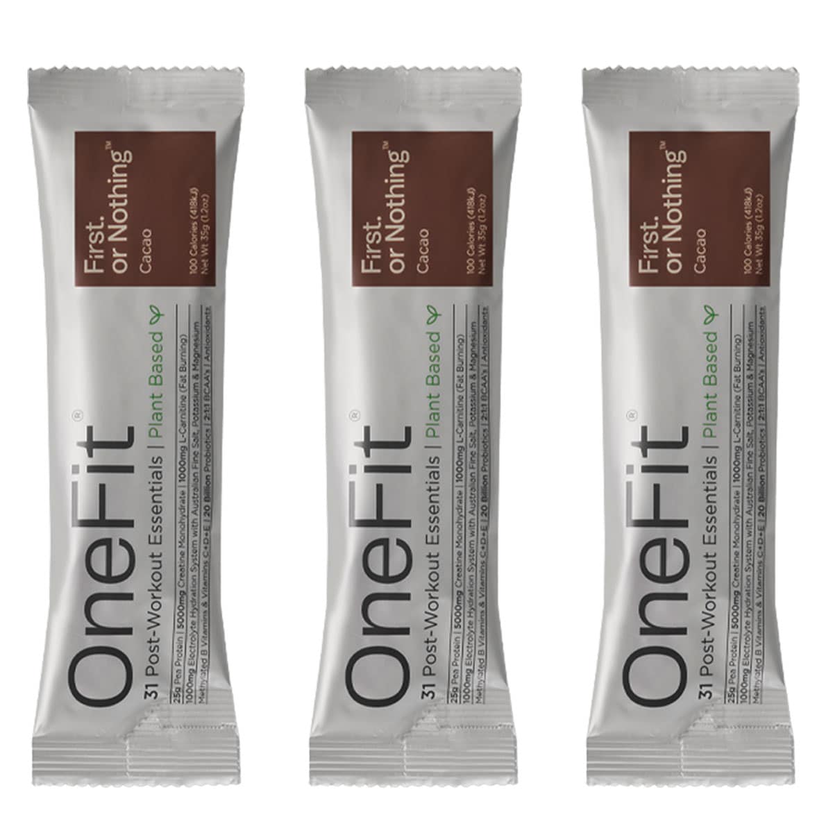 OneFit Vegan Post-Workout Recovery Cacao 20 x 35g Sachets